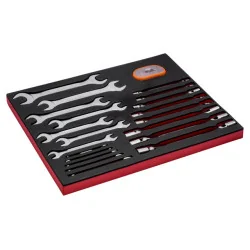 BAHCO Jeu de clés/embouts, module mousse 3/3 Fit&Go -