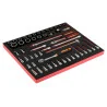 BAHCO Jeu de douilles/embouts, module mousse 3/3 Fit&Go -