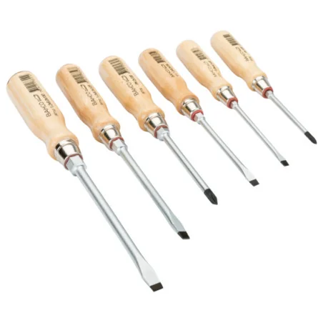 BAHCO Jeu de tournevis à douille 6 pans pour vis à
