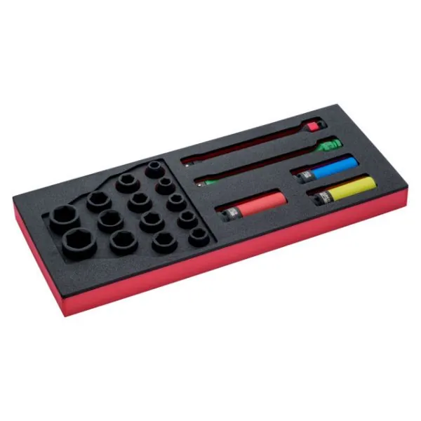 BAHCO Jeu de douilles et accessoires/barres de torsion,