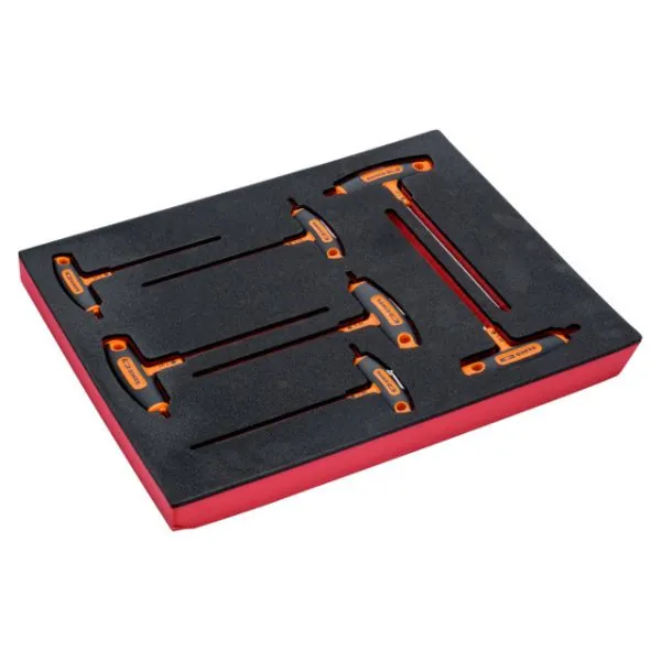 BAHCO Jeu de tournevis TORX® avec manche en T, module