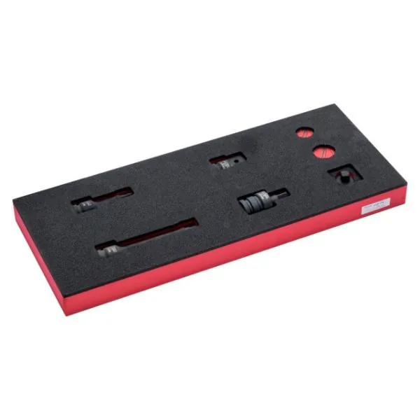 BAHCO Jeu de douilles à choc 1/2" à 3/4", module mousse 1/3