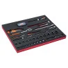 BAHCO Jeu de clés/embouts, module mousse 3/3 Fit&Go -