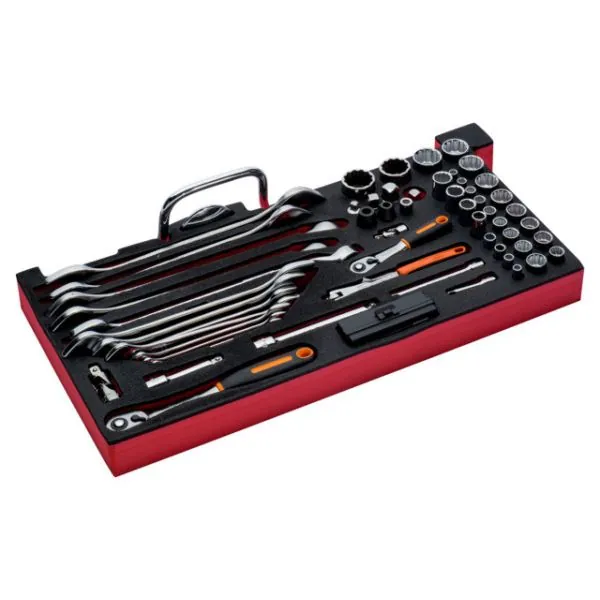 BAHCO Jeu d’outils en pouces, module mousse pour nos