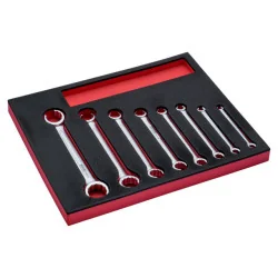 BAHCO Jeu de clés à tuyauter, module mousse 2/3 Fit&Go -