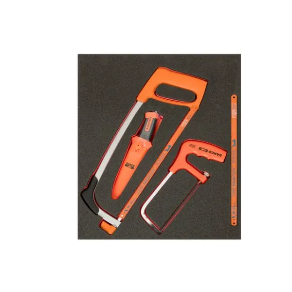 BAHCO Jeu d’outils de coupe, module mousse 2/3 Fit&Go -