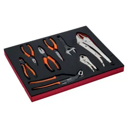 BAHCO Jeu de clés et pinces, module mousse 2/3 Fit&Go -