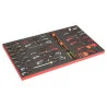 BAHCO Module mousse pour servante 40", tournevis isolés