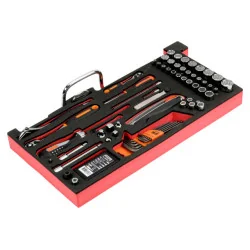 BAHCO Jeu d’outils en pouces, module mousse pour nos