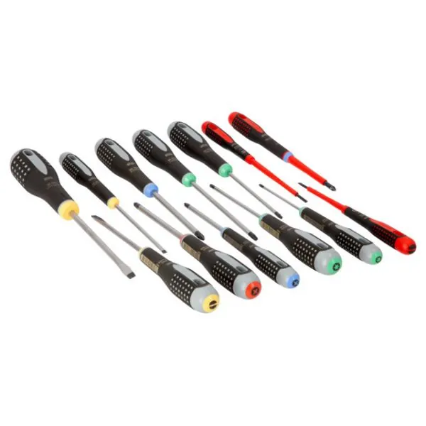 BAHCO Jeu de tournevis à fente/Phillips/Pozidriv/TORX®
