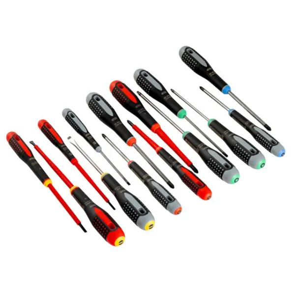 BAHCO Jeu de tournevis à fente/Phillips/Pozidriv/TORX®