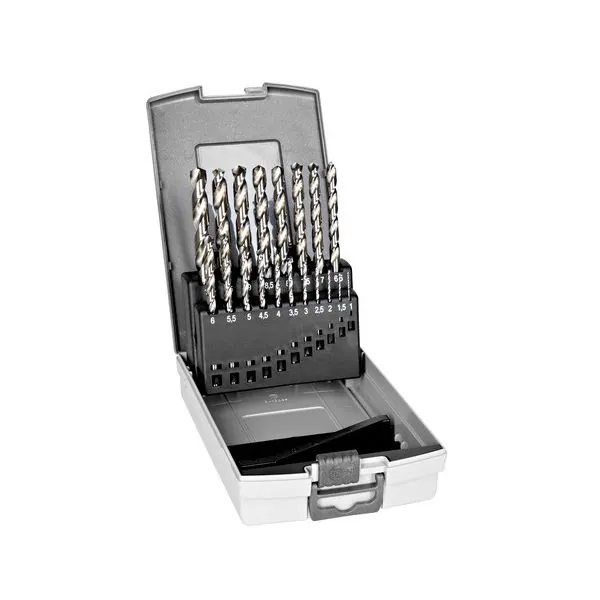 BAHCO Jeu de forets HSS-G pour métal - 19&nbsp;pcs 4513-SET-19