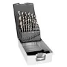 BAHCO Jeu de forets HSS-G pour métal - 25&nbsp;pcs 4513-SET-25