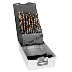 BAHCO Jeu de forets HSS-E en cobalt pour métal - 25&nbsp;pcs