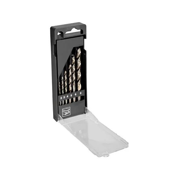 BAHCO Jeu de forets HSS-G pour métal - 6&nbsp;pcs 4513-SET-6