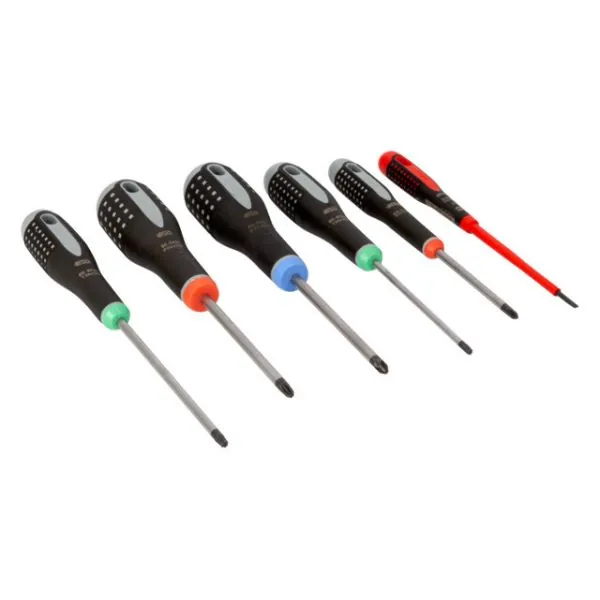 BAHCO Jeu de tournevis à fente/Phillips/Pozidriv/TORX®