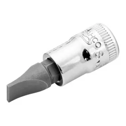 BAHCO Douille tournevis 1/4" pour vis à fente de 5,5&nbsp;mm,