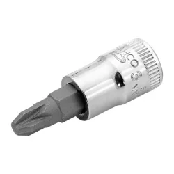 BAHCO Douille tournevis 1/4" pour vis Pozidriv PZ1,