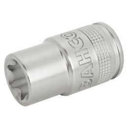 BAHCO Douille 1/2" avec profil TORX® E8, conditionnement