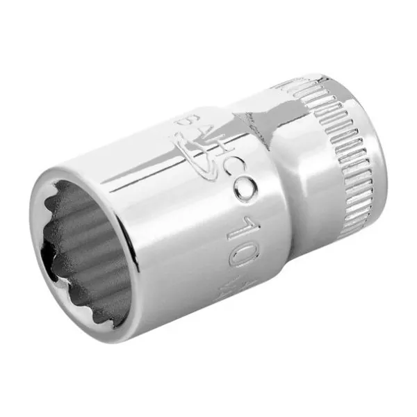BAHCO Douille 1/4" avec profil 12&nbsp;pans de 8&nbsp;mm,