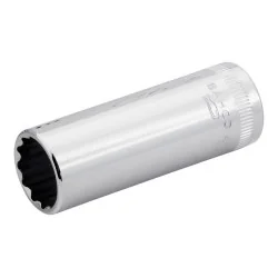 BAHCO Douille longue 1/4" avec profil 12&nbsp;pans de 10&nbsp;mm