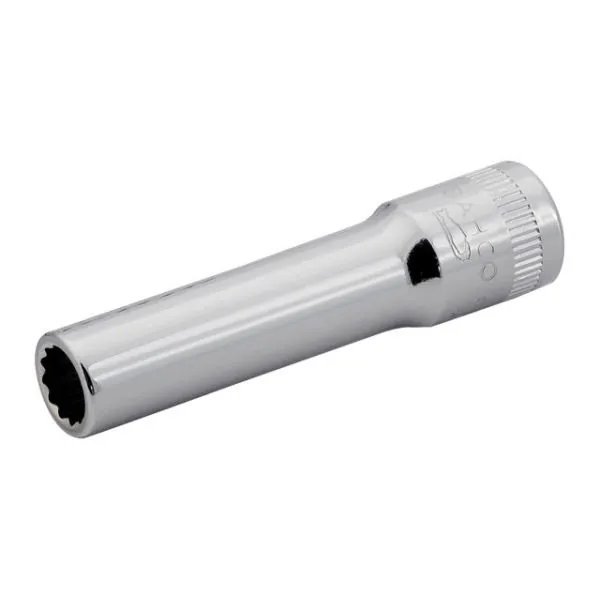 BAHCO Douille longue 1/4" avec profil 12&nbsp;pans de 7/32",