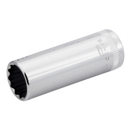 BAHCO Douille longue 1/4" avec profil 12 pans de 9 mm,