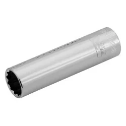 BAHCO Douille longue 3/8" avec profil 12&nbsp;pans de 9&nbsp;mm,