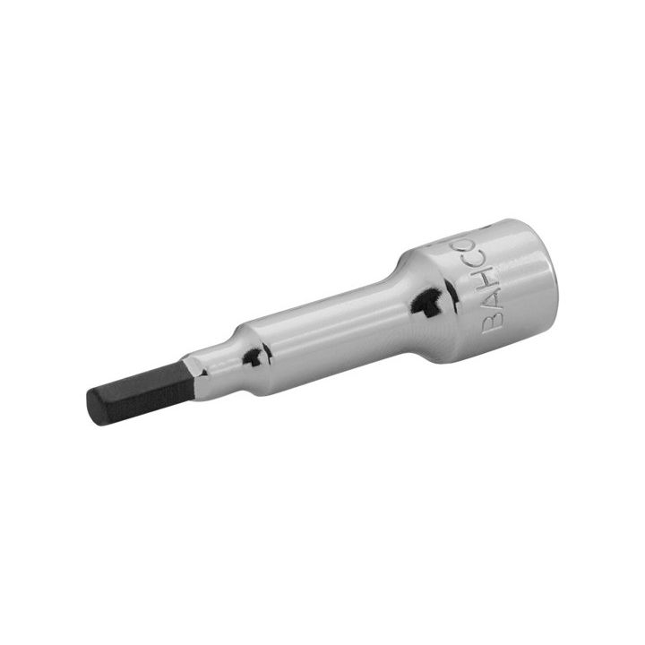 BAHCO Longue douille tournevis 1/4" pour vis 6 pans de