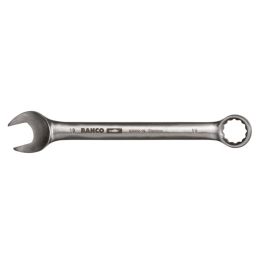 BAHCO Clé mixte contre-coudée 21 mm en acier inoxydable,