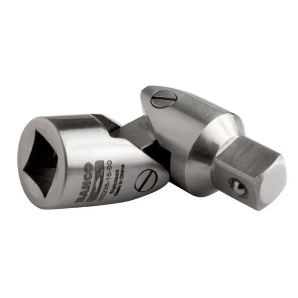 BAHCO Cardan universel 1/4" en acier inoxydable, 56&nbsp;mm