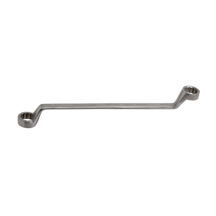 BAHCO Clé polygonale double coudée 24 mm x 27 mm en acier